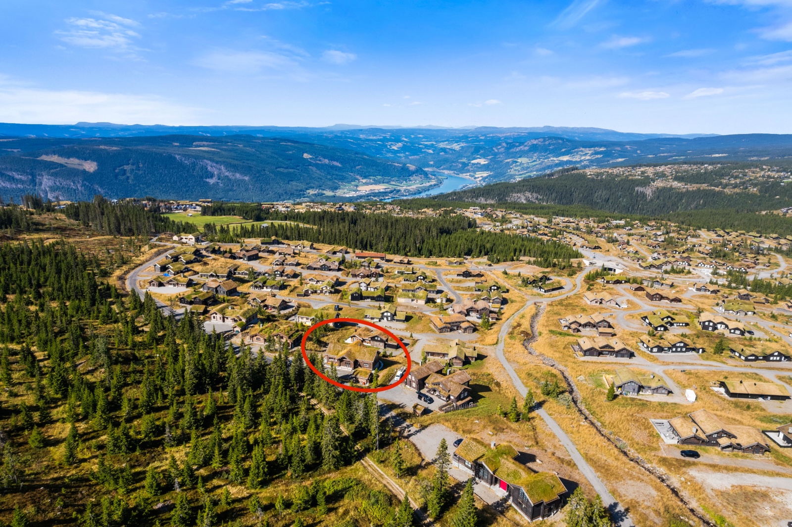 Aerial View of Villa