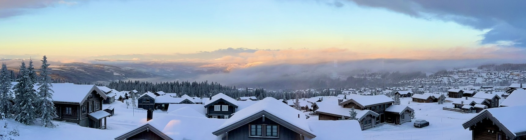 Above the clouds view
