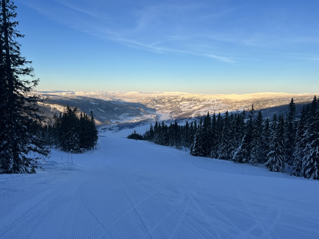 Main Slope Evening Sun