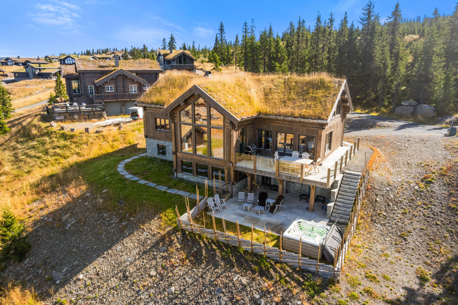 Summer Mountain View